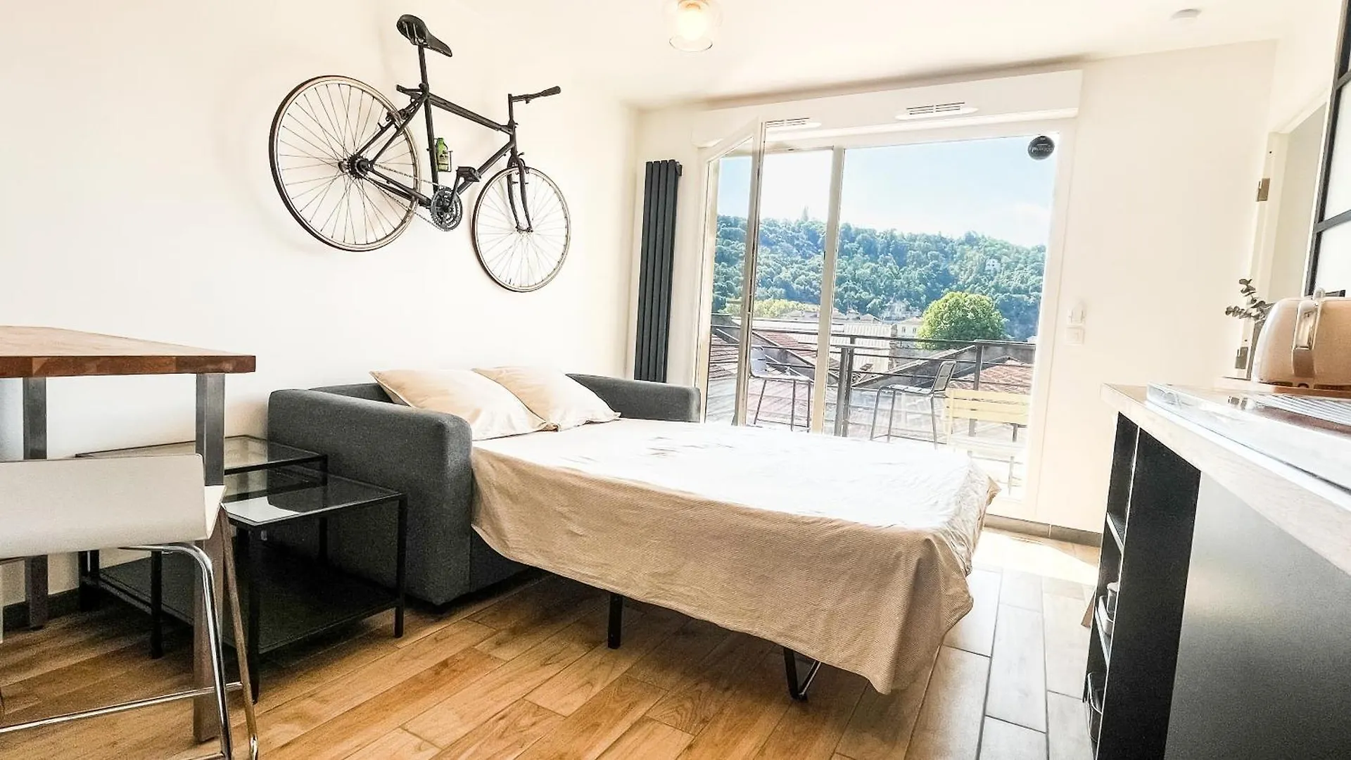 Au Petit Velo De Vienne - Balcon, Vue Panoramique & Parking Gratuit Apartment France